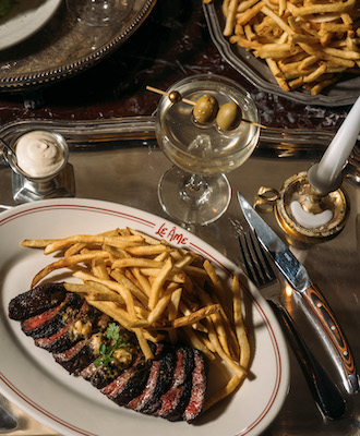steak and french fries